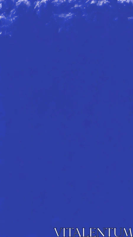 Clear Brilliant Blue Sky with Wispy Clouds