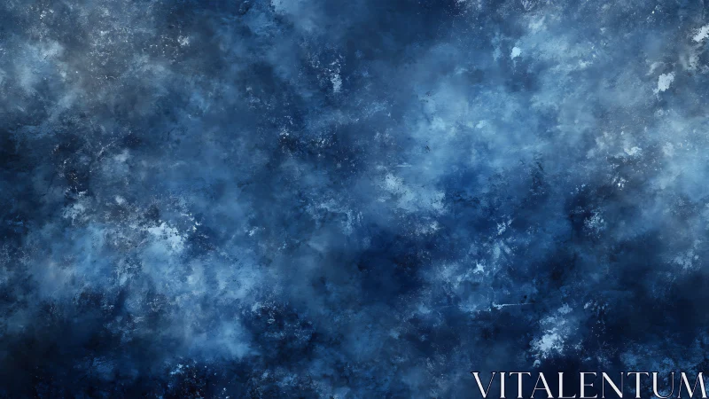 Midnight clouds drift across a deep cosmic watercolor sky