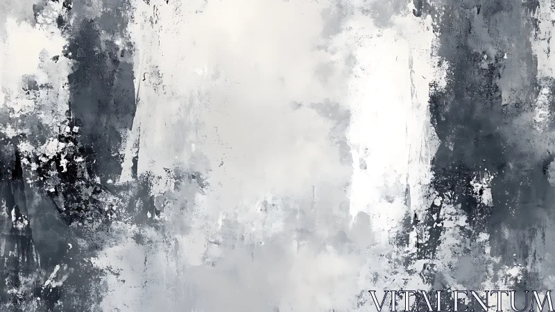 Monochrome abstract texture suggests misty walls of memory