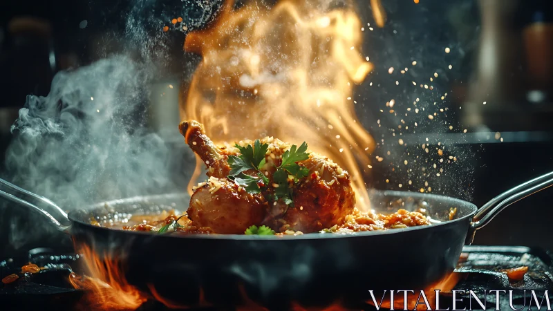 High-Heat Wok Magic: Culinary Fire and Flavor.