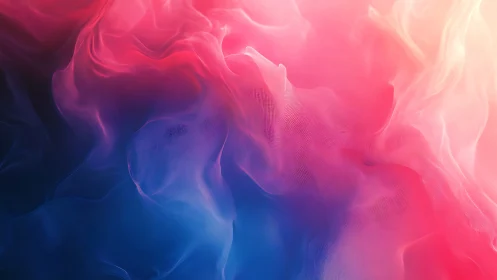 Nebula silk in electric pink and indigo bloom.