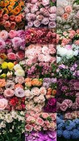 Comprehensive Floral Palette: Garden Rose Cultivars and Ornamental Bloom Varieties