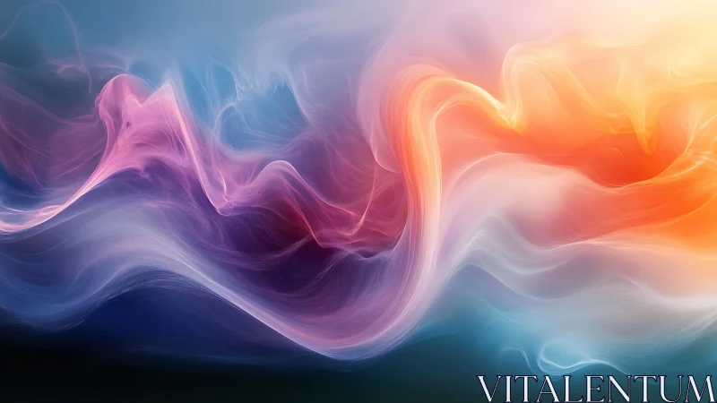 Spectral fluid dynamics rendered as luminous multicolor light waves