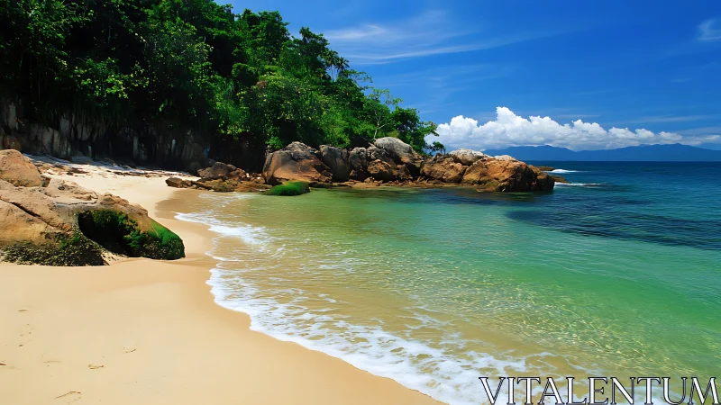 Where Granite Giants Guard Liquid Paradise.