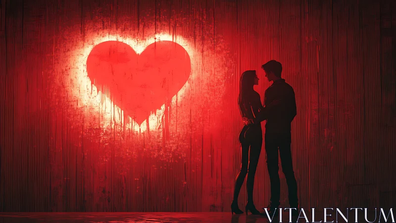 Neon Love in the Shadows.