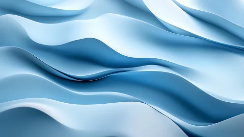 Silken blue wavelengths slide softly across a liquid horizon