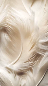Macro feather structure reveals fine barbs and soft tonal gradients
