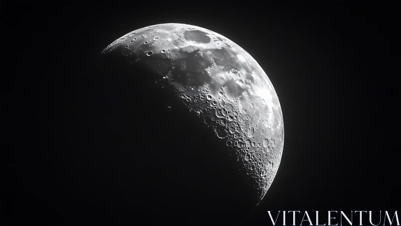 Half-lit lunar giant draped in shadows and silver silence.