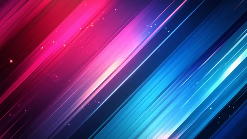 Chromatic vector light streaks in diagonal spectral gradient.