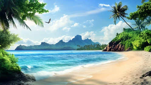 Where Mountains Meet Paradise: Tropical Shores Whisper Sandy Secrets