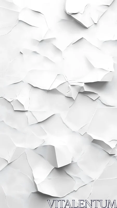 Layered torn white paper texture with overlapping surfaces.