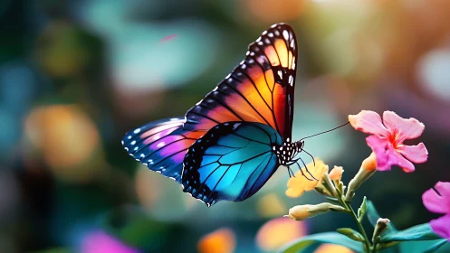 High-saturation macro study of butterfly wing translucency gradients