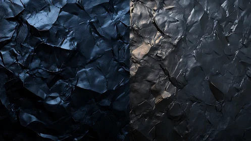 Textured dark foil split screen reveals moody contrast lighting