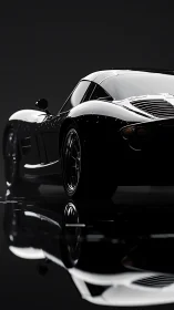 Midnight supercar prowl in chrome-lit studio silence.