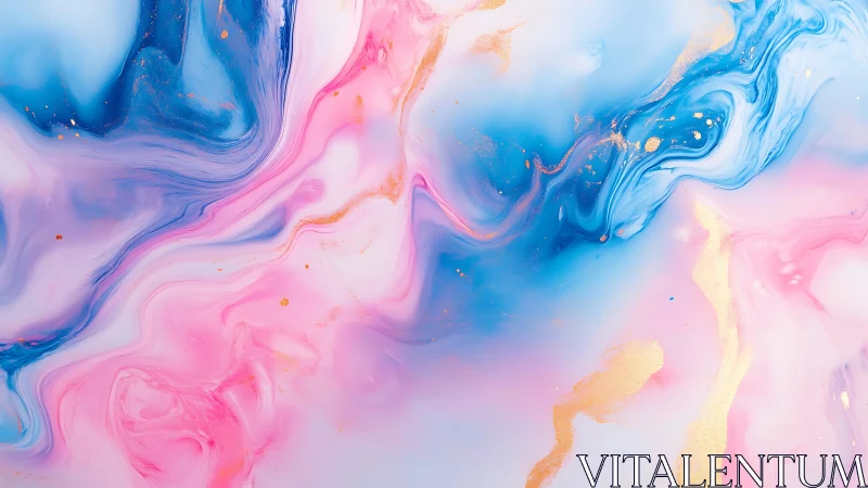 Cotton candy nebula swirling in pastel blues and pinks.