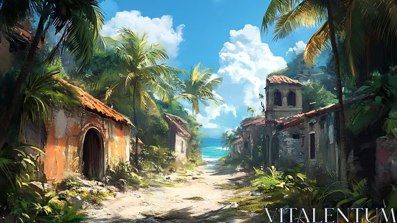 Forgotten Colonial Sanctuary: Where Azure Dreams Meet Weathered Mysteries