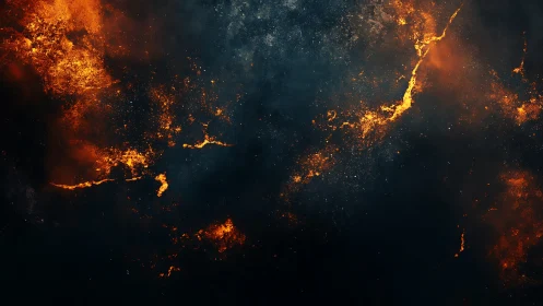 Earth Glowing at Night: City Lights Dance Across Our Planet