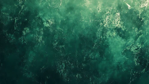 Deep emerald textured surface invites a calm, reflective mood