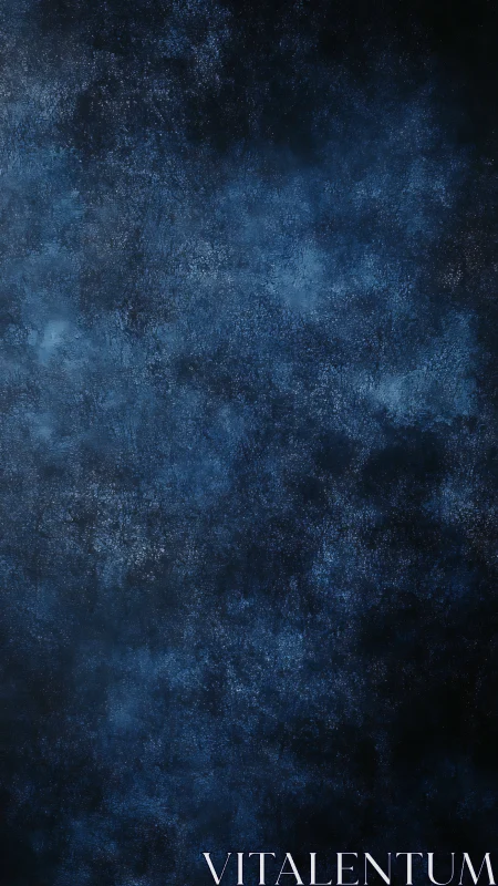 Textured deep blue abstract backdrop renders atmospheric depth