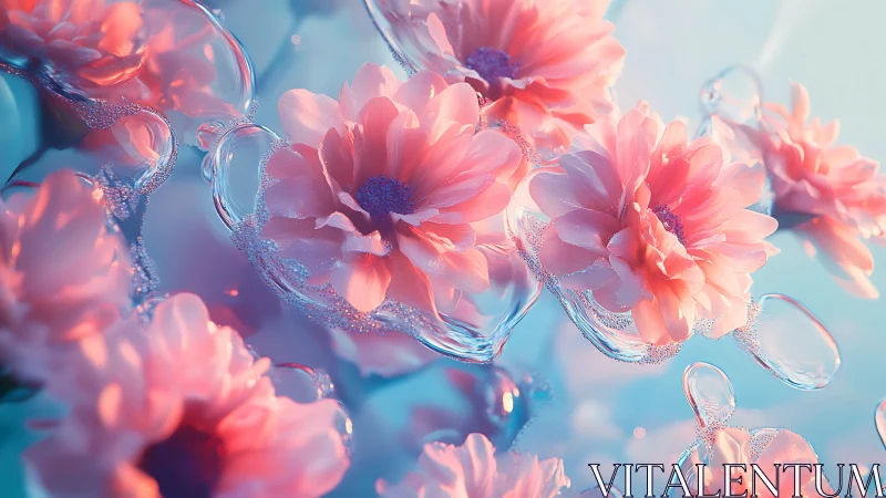 Crystal Blooms in Luminous Suspension.