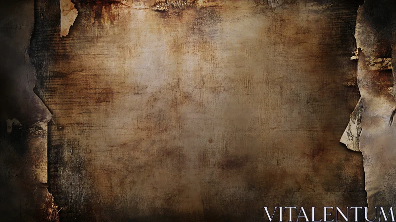 Aged grunge paper background with torn burnt edges.