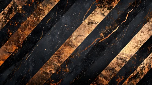 Elegant Black and Gold Diagonal Abstract Texture Background.