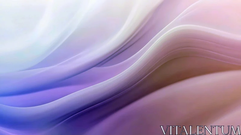 Iridescent flowing waves in soft pastel gradient motion.