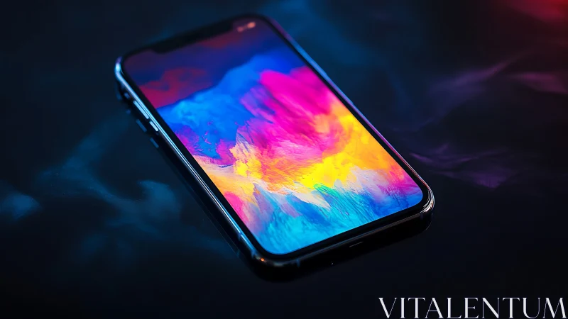 Vibrant Neon Dreams on Your Phone Screen.