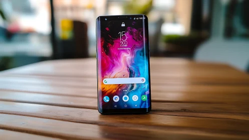 Samsung Galaxy A70 Flagship Display with Vibrant AMOLED Screen Technology