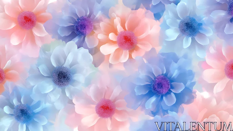 Gossamer Petals Dance Through Prismatic Dreamscapes