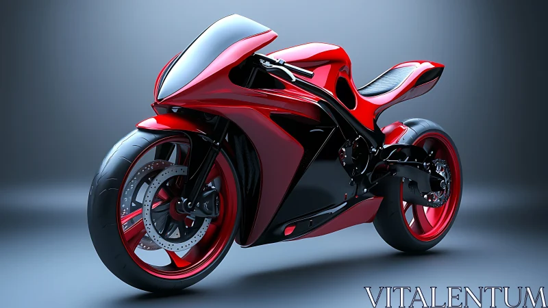 Crimson street comet leans forward like a launch-ready arrow