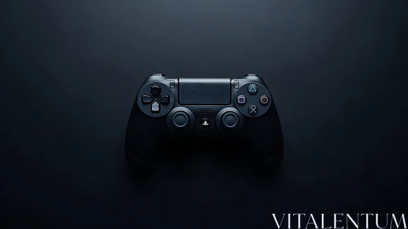 PlayStation 4 DualShock 4 Controller on Dark Background