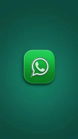 WhatsApp's Iconic Green Chat App Icon Shines Bright