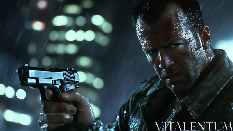 Storm-soaked detective steadies his aim on a tense night