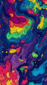 Color currents drifting through a dreamy abstract galaxy.