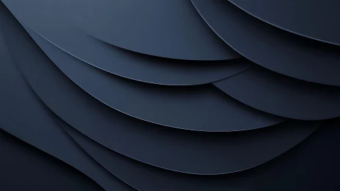 Abstract dark blue layered geometric background with modern style.