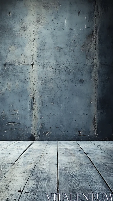 Weathered room corner waits quietly for untold stories