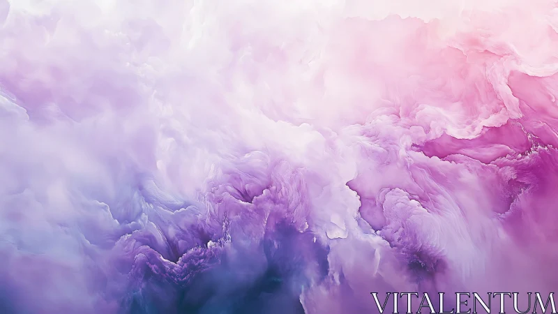 Cotton-candy nebula drifts in dreamy lilac and rose clouds.