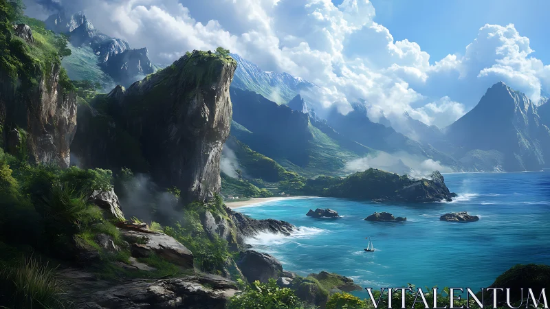 Where Mountains Meet the Sea: Paradise Awaits.