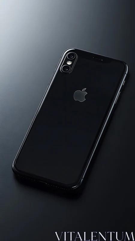 iPhone X Space Black Smartphone with Dual Telephoto Camera Array