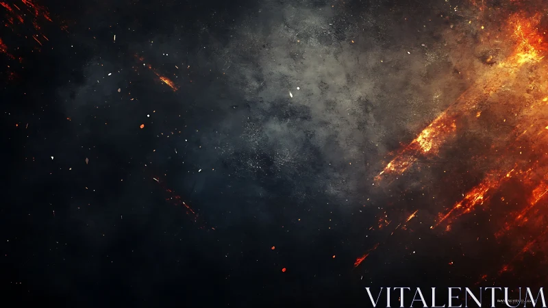 Inferno Erupts: Blazing Chaos Consumed by Fire