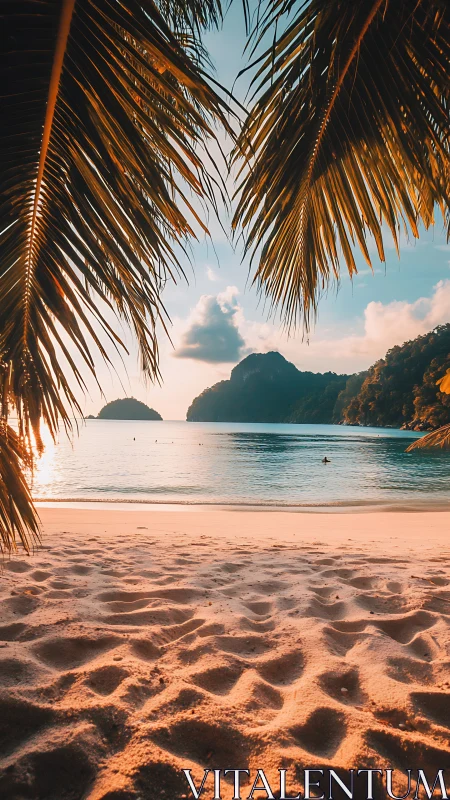 Tropical Paradise Awaits You at Golden Hour