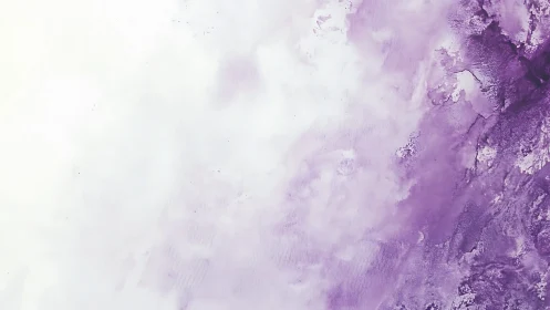 Watercolor lavender cloud field with diagonal diffusion.