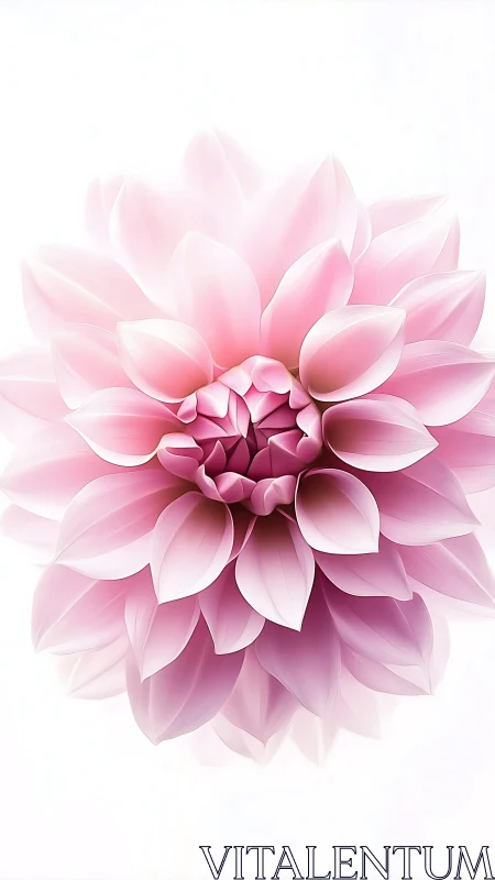 Delicate Pink Petals Blooming in Soft Harmony.