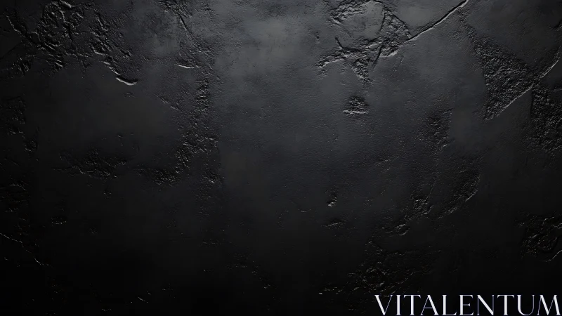 Textured matte black concrete wall with subtle light gradients