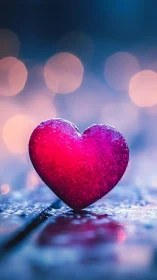 Crystalline Passion Glows Against Twilight Dreams