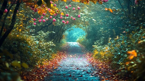 Where Botanical Dreams Meet Luminous Passage