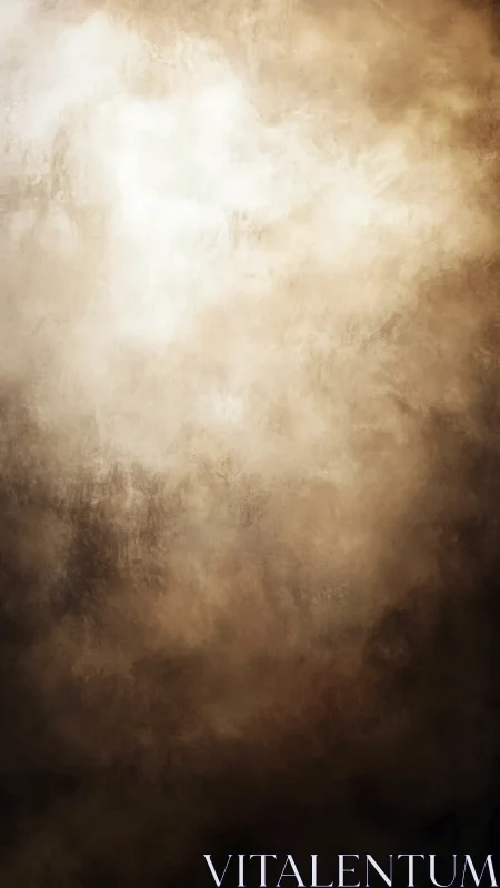 Soft golden clouds of light create a cozy, dreamy backdrop.