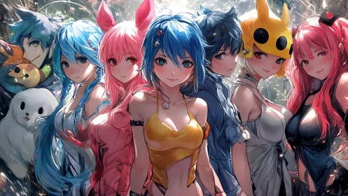 Cosplay constellation lines up under glowing forest bokeh