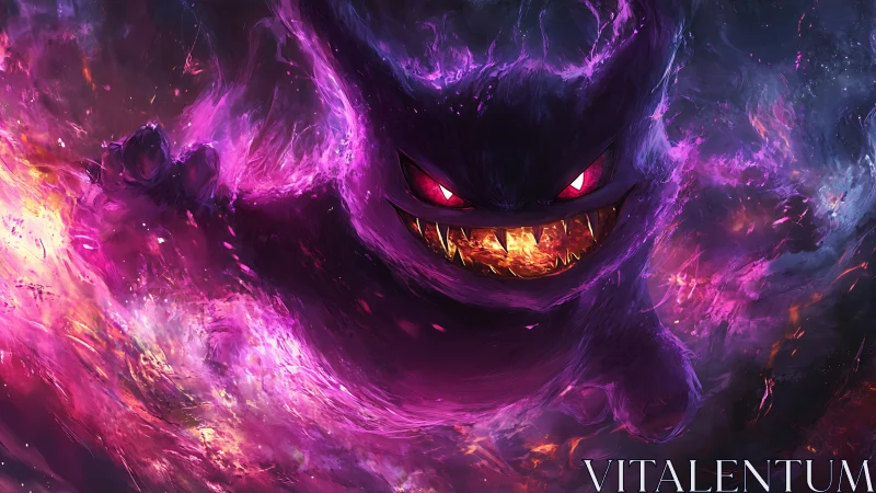 Spectral entity erupts from nebular vortex with luminous plasma aura